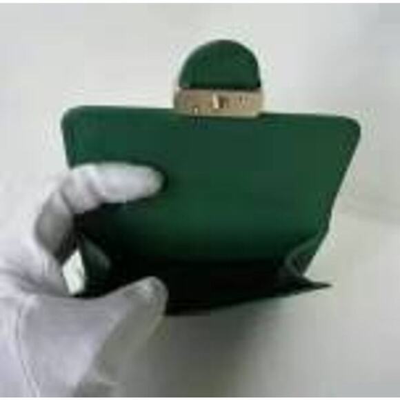 NEW Gucci Emerald Dollar Calf Leather Interlocking Wallet - Picture 3 of 6